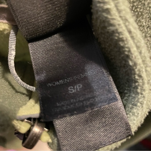 The North Face Fleece Two-Toned Green Full Zip Jacket Women's Size Small Regular - Picture 12 of 12